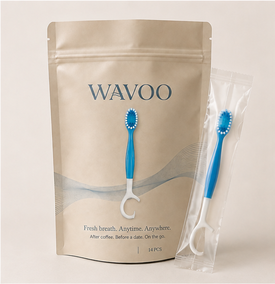 Wavoo - Brosses à dents sans eau 14 pièces